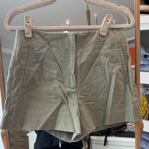 Zara Light Green Women's Bermuda Shorts